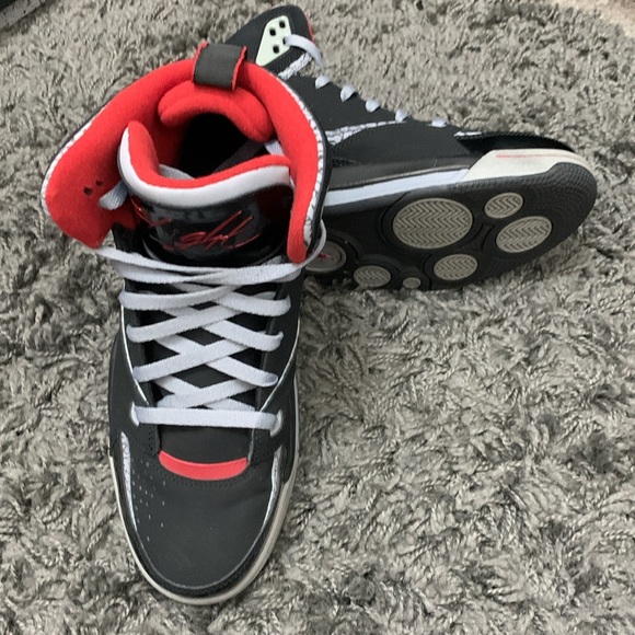 Jordan SC-2 Bred, blk/red, sz10 - Picture 5 of 6